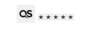 QS five star rating 2023 logo
